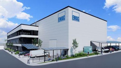 3D view of the new EMAG plant in Querétaro, Mexico
