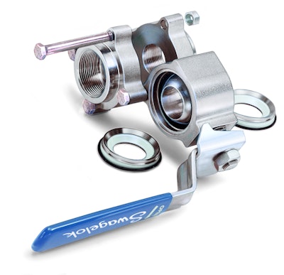 Figure 5. Sometimes it may be necessary to replace all the internal components in a utility valve to keep it in proper working order.