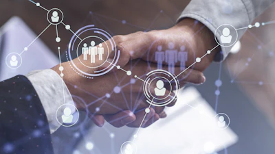 Recruitment Concept Of Hiring Of A New Talented Specialists For International Company Handshake As A Concept Of Agreement To Sign An Employment Contract Social Media Hologram Icons 1322629974 3869x2579