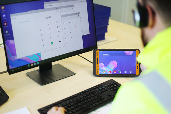 With the Tab-Ex 03, mobile workers benefit from a state-of-the-art tablet with the latest specifications, which enables significant time and cost savings in their daily work &ndash; in the office as well as on site.