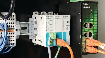 Figure 1: The AutomationDirect ProductivityOpen platform, with expandable Ethernet, serial, and I/O modules, is a flexible way for users to apply open-source computing to industrial-grade serial/Ethernet communications and controls applications.