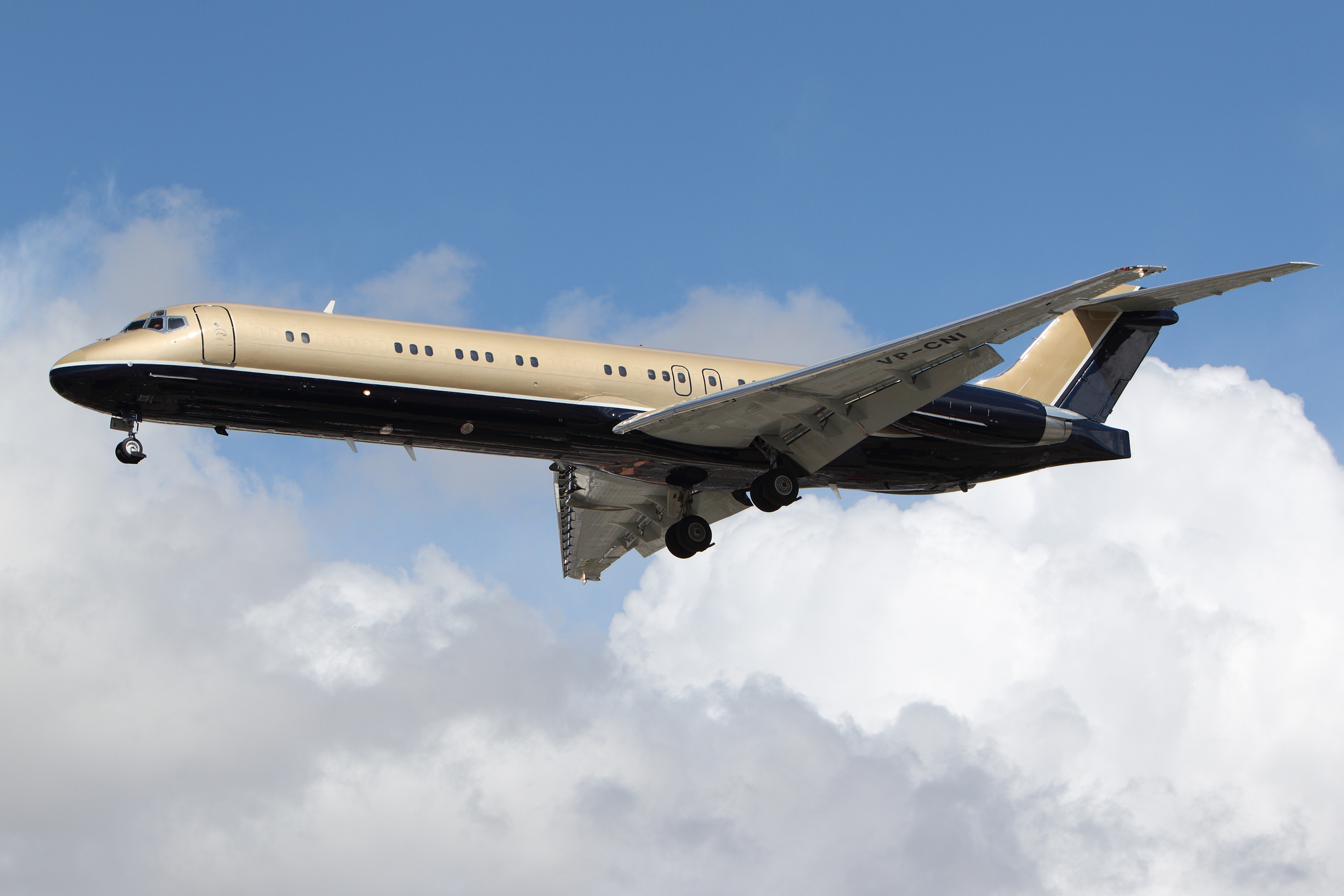 Stock photo of a McDonnell Douglas MD-87