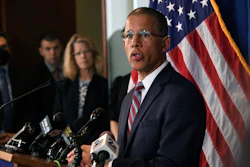 Maryland Attorney General Anthony Brown speaks during a news conference, April 6, 2023, in Baltimore.