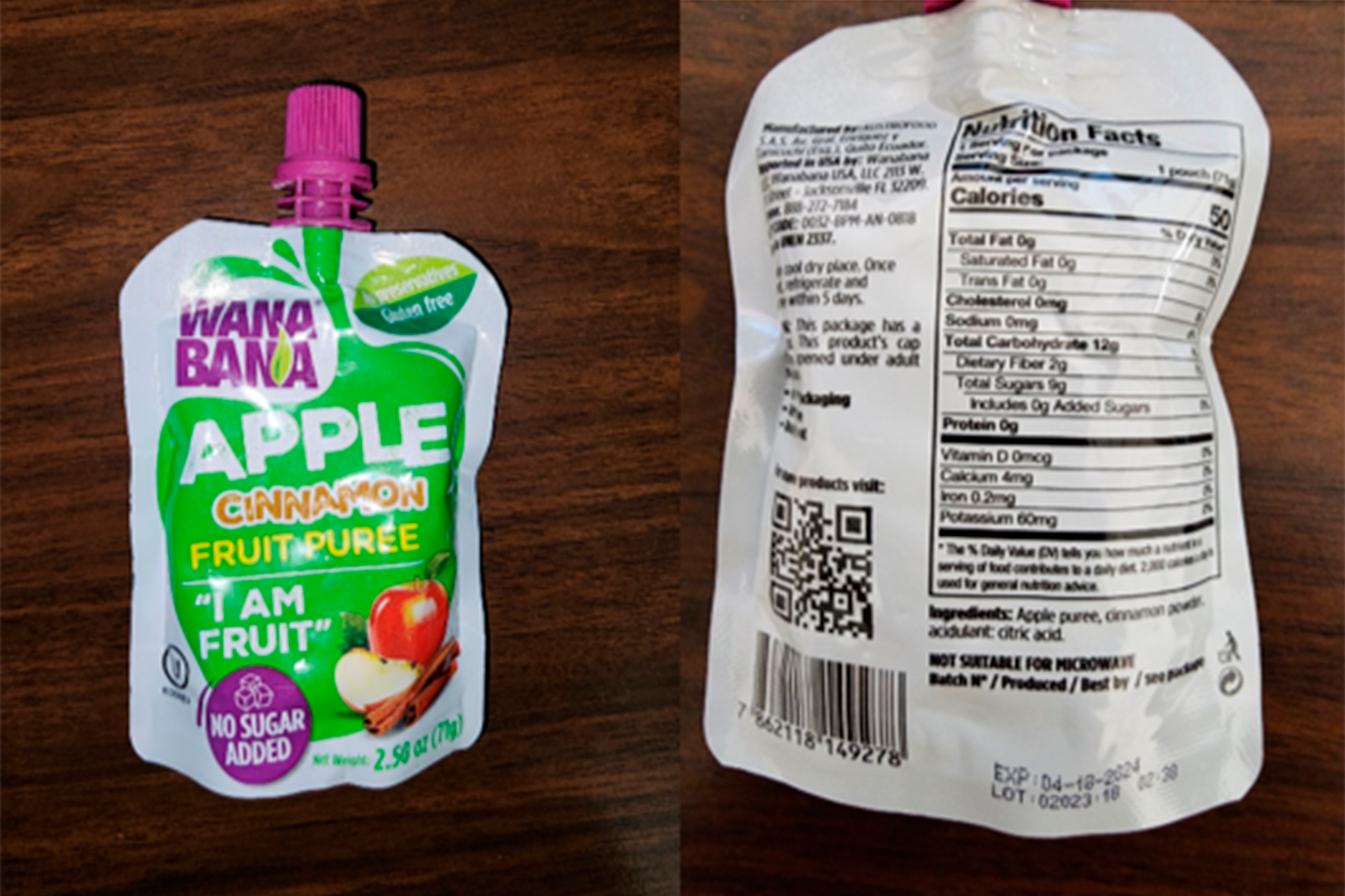 More Fruit Pouches Recalled Over Illnesses Linked to Lead - Vimarsana News