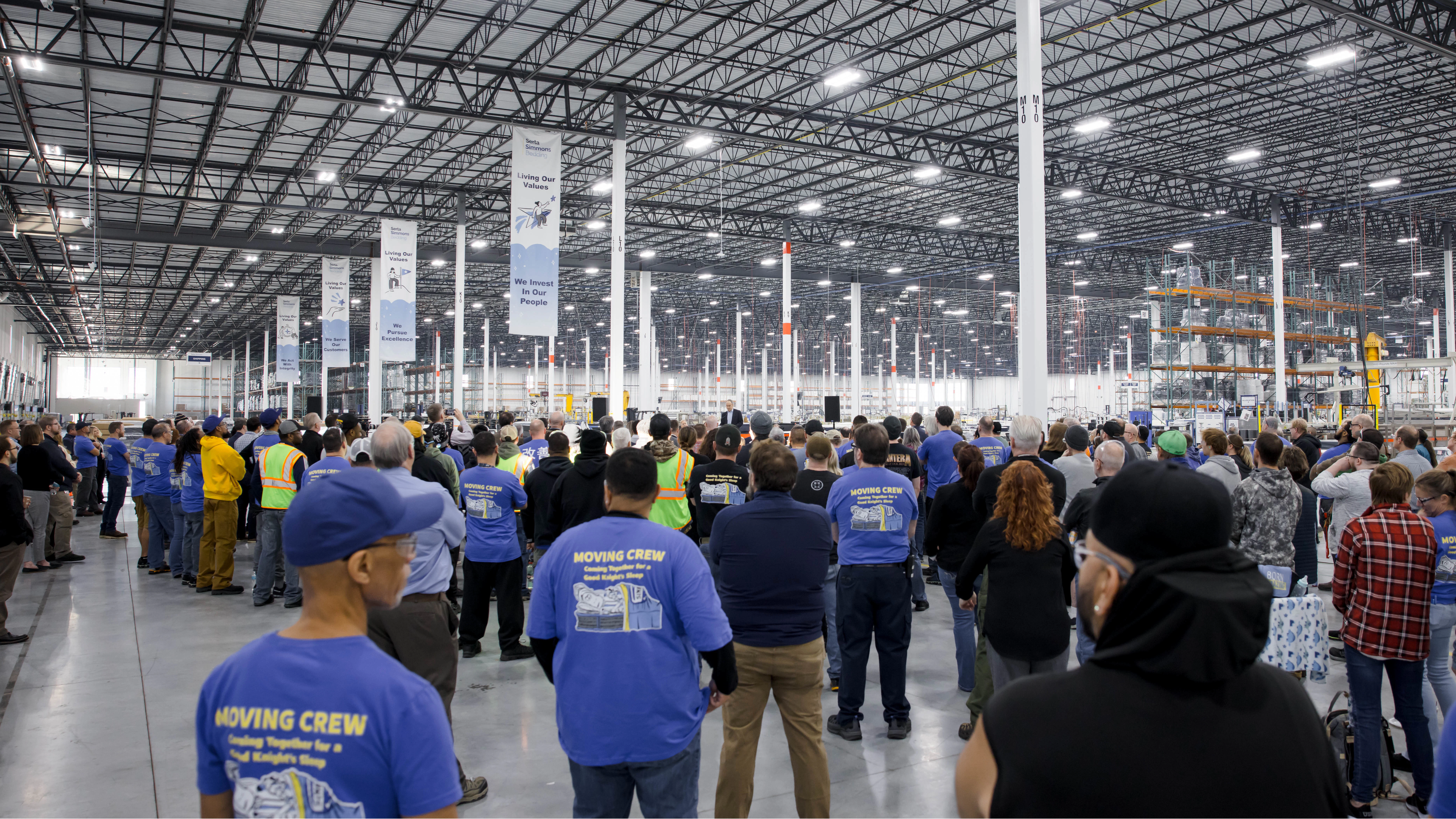 Serta Simmons Bedding Opens Massive Factory in Wisconsin - Vimarsana News