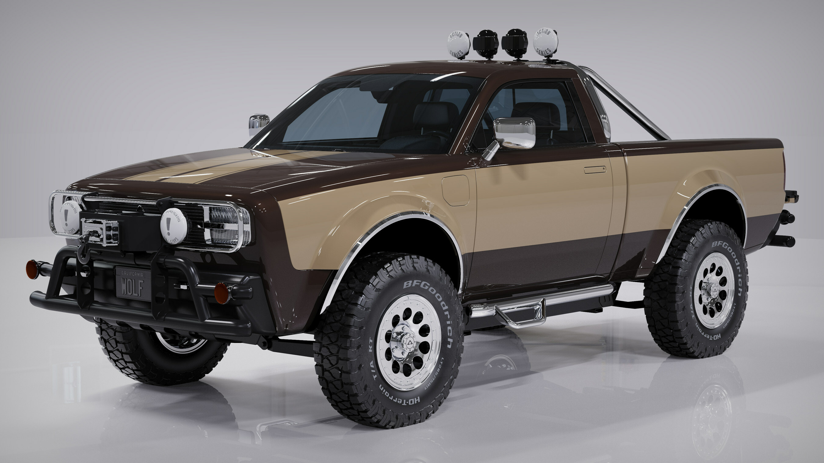 The Action Series Special Edition Wolf Electric Truck.