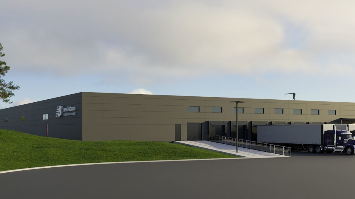 New Balance Breaks Ground on New Hampshire Factory Manufacturing