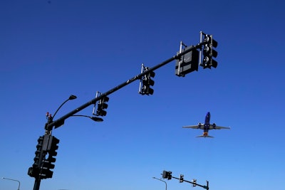 A flight departs Chicago's Midway International Airport on Memorial Day, Friday, May 26, 2023, in Chicago.