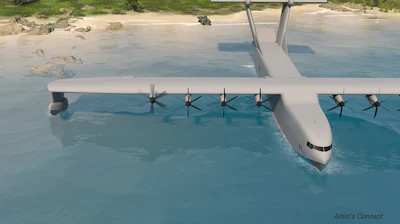 The Liberty Lifter aims to create an aircraft that can lift off with payloads that exceed current seaplane limitations.