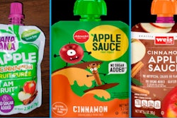 FDA image of three recalled applesauce pouches from Nov. 17, 2023.