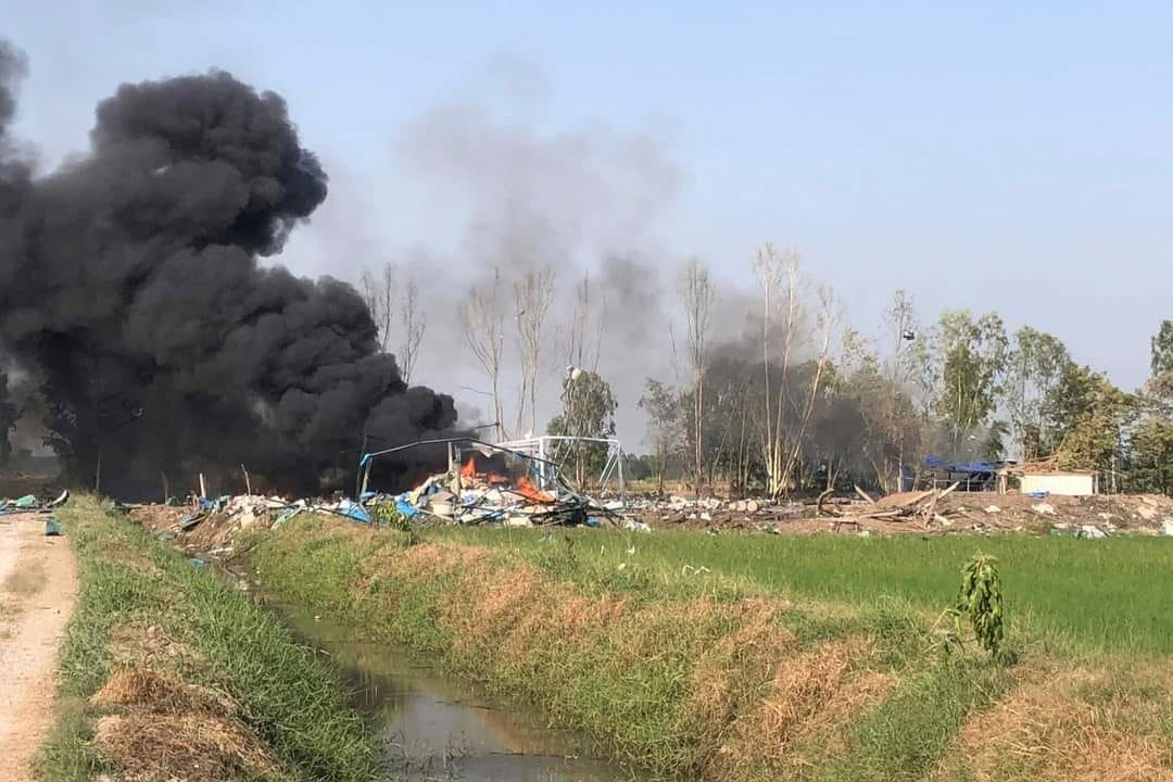 Explosion at Rural Fireworks Factory in Thailand - Vimarsana News