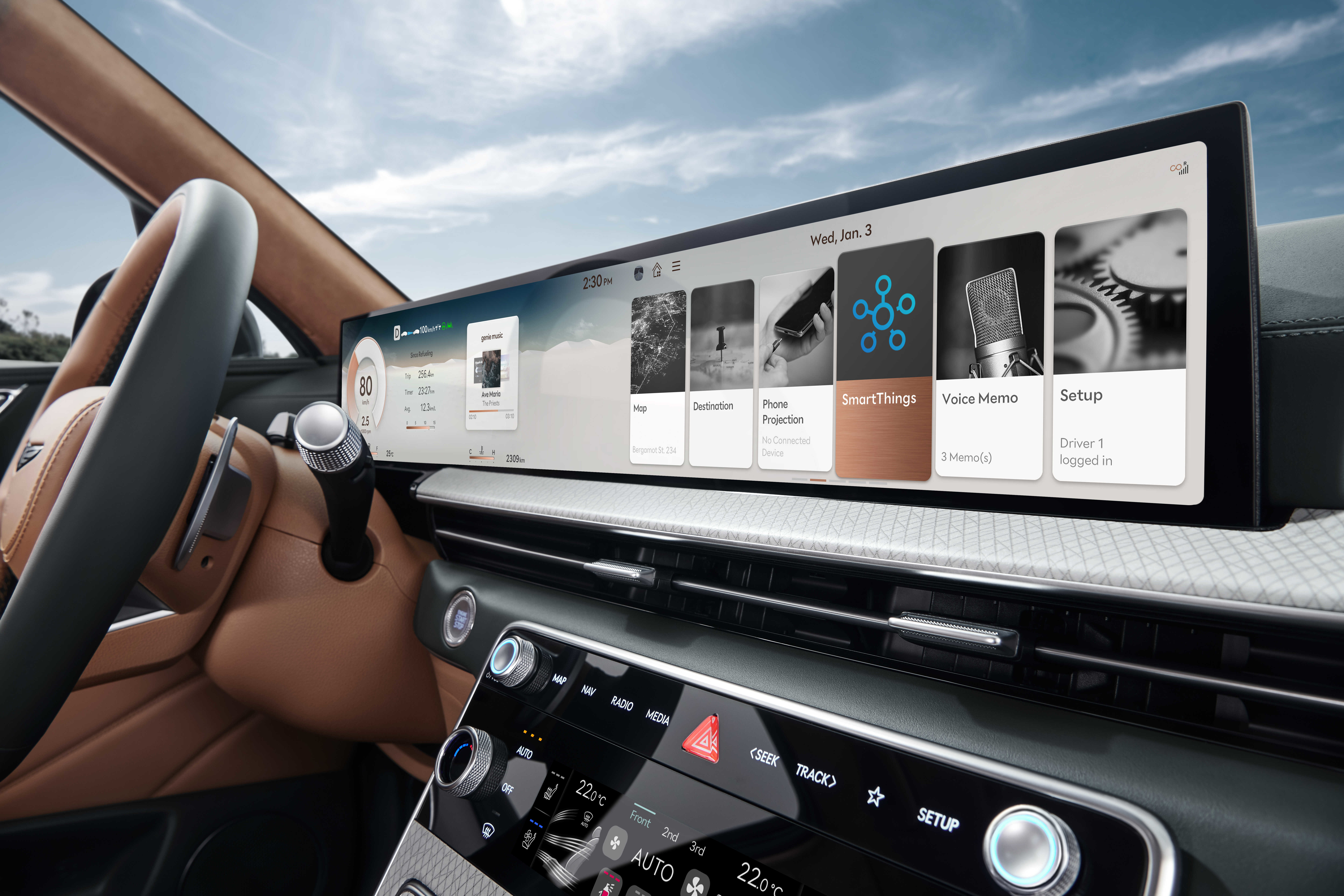 Hyundai and Kia have signed a memorandum of understanding with Samsung Electronics for a service partnership that will enhance the connectivity between residential and mobility spaces.