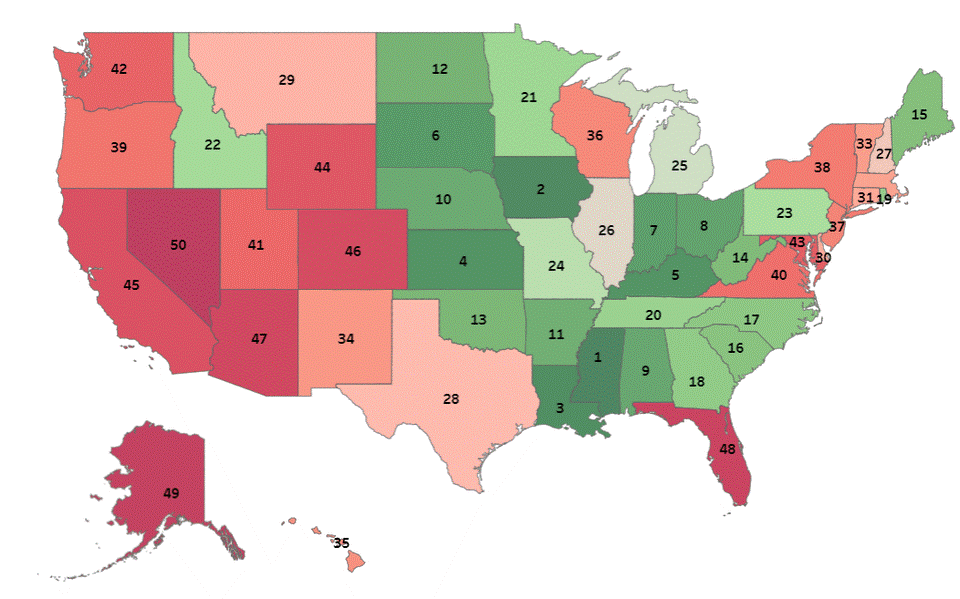 Study Shows Best, Worst States In Cybersecurity | Manufacturing.net