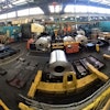 A view of the S5 cold rolling mill. Primetals Technologies will upgrade the mill with hot edge inductors.