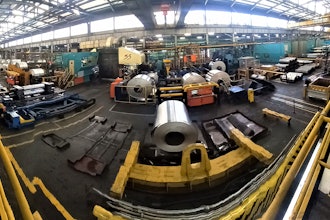 A view of the S5 cold rolling mill. Primetals Technologies will upgrade the mill with hot edge inductors.