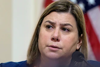 Rep. Elissa Slotkin, D-Mich., asks a question during a House Homeland Security Committee hearing at the Capitol in Washington, Nov. 15, 2022.