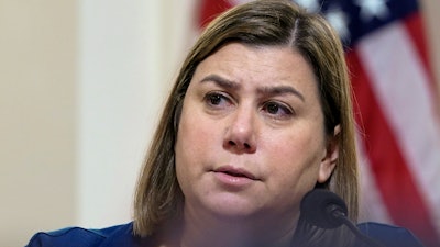 Rep. Elissa Slotkin, D-Mich., asks a question during a House Homeland Security Committee hearing at the Capitol in Washington, Nov. 15, 2022.