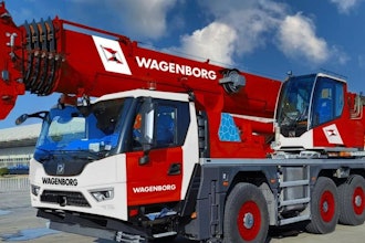 The Xcmg Xca60 Ev Hybrid All Terrain Crane Wagenborg Nedlift Netherlands Delivered