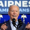 President Joe Biden speaks at a campaign event, Tuesday, April 16, 2024, in Scranton, Pa.