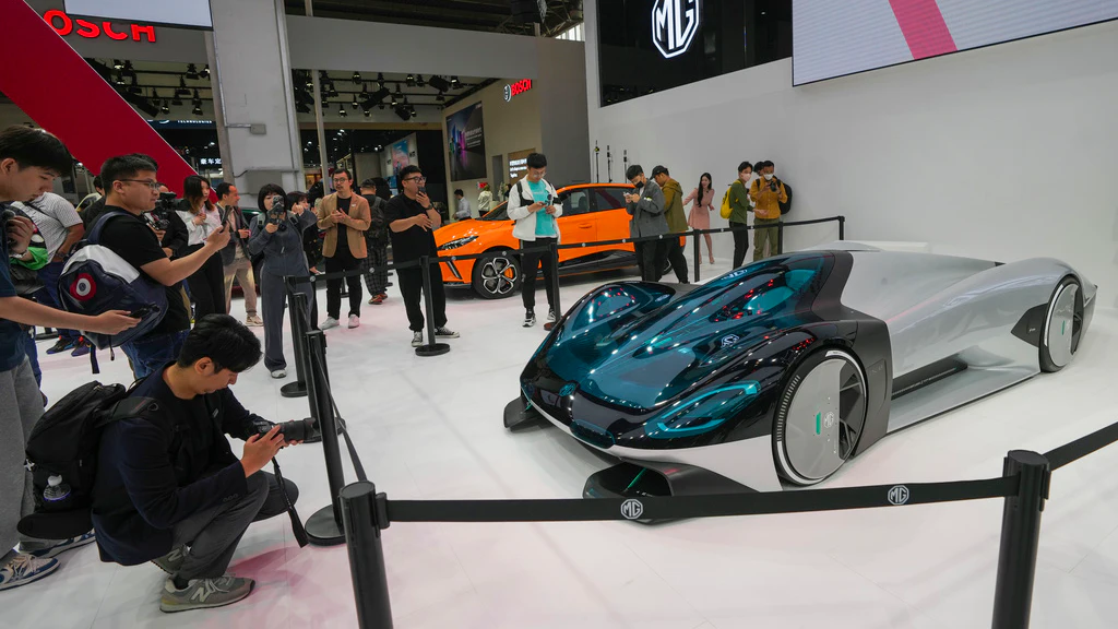 Electric Cars and Digital Connectivity Dominate at Beijing Auto Show - Vimarsana News