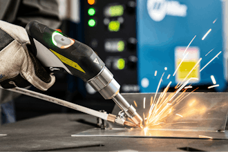 The Miller OptX 2kW handheld laser welder is ideal for precision welding applications with tight fit-up and minimal gaps where high productivity is needed, including sheet metal, fabrication, manufacturing, aerospace and defense, transportation and HVAC.