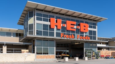H-E-B supermarket in Pearland, Texas, March, 2022.