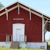 Railroad station in Bushnell, Ill.