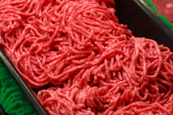 Ground beef is displayed for sale at a market in Washington, Saturday, April 1, 2017. The U.S. Department of Agriculture will test ground beef samples for bird flu particles, though officials said Tuesday, April 30, 2024, they're confident the nation's meat supply is safe.