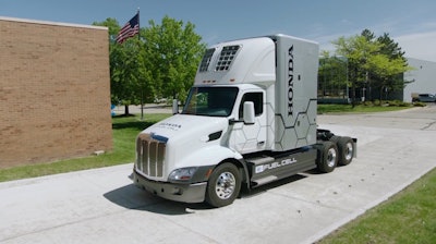 Honda Class 8 Hydrogen Fuel Cell Truck Concept 1