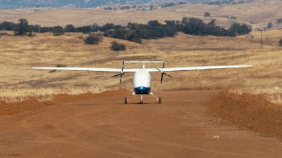 Pyka Pelican Cargo Dirt Landing