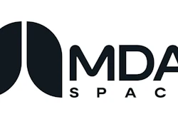 MDA Space logo.