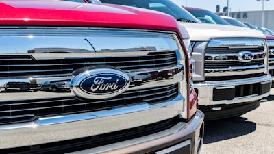 Local Ford Car and Truck Dealership.