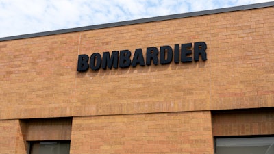 Bombardier facility in Mississauga, On, Canada.