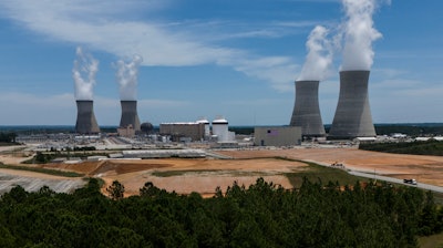 The four nuclear reactors and cooling towers are seen at the Alvin W. Vogtle Electric Generating Plant, Friday, May 31, 2024, in Waynesboro, Ga.