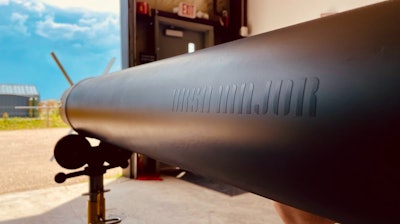 A solid rocket motor developed by Ursa Major is preparing to be tested at its Berthoud, Colorado campus.