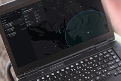 Anduril's Lattice OS Satellite monitor.