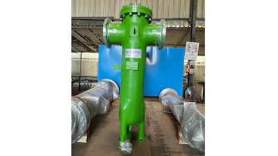 Fiber-Reinforced Plastic (FRP) strainers are specifically designed to be resistant to corrosive environments at a fraction of the cost of duplex or super duplex stainless steels.