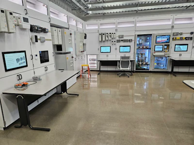 Inside Abb Library ABB Cuts Ribbon at $100M Wisconsin Facility | Manufacturing.net