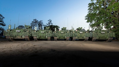 The AMPV family of vehicles replaces the Army's legacy M113s and modernizes the force by providing critical survivability, mobility, on-board power and interoperability upgrades to the Armored Brigade Combat Team.