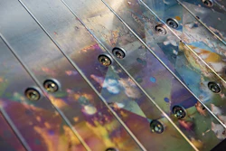 A fusion experiment ran so hot that the wall materials facing the plasma retained defects.