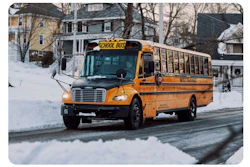 A Highland Electric Fleet School Bus.