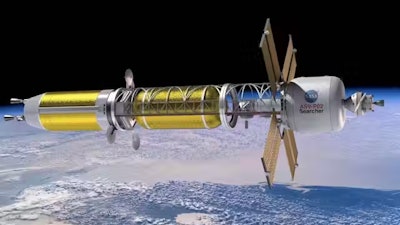 Nuclear-powered rockets could one day enable faster space travel.