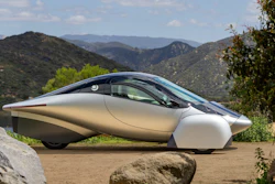 Aptera's flagship vehicle, also coined Aptera.