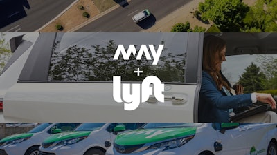 May Mobility and Lyft partnership.