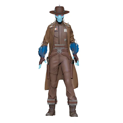 Hallmark Keepsake Christmas Tree Ornaments that feature the Cad Bane character from Star Wars: The Book of Boba Fett have a mold problem.