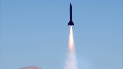 Anduril's Denali Rocket Motor in action.