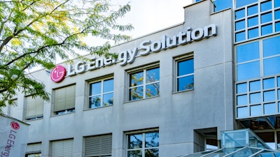 An LG Energy Solutions facility in Frankfurt, Germany.