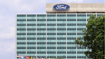 The Ford World Headquarters in Dearborn, Michigan.
