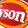 A Tyson Foods logo is seen on a truck parked at a food warehouse in Little Rock, Ark., on Oct. 28, 2009.