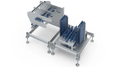 Short Rnr Parts Placed In Cleaning Rack